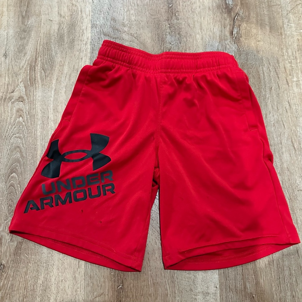 Under Armour Scarlet Performance Shorts
